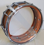 Ludwig Copper Phonic Snare Drum 5x14 Raw Shell with Tube Lugs
