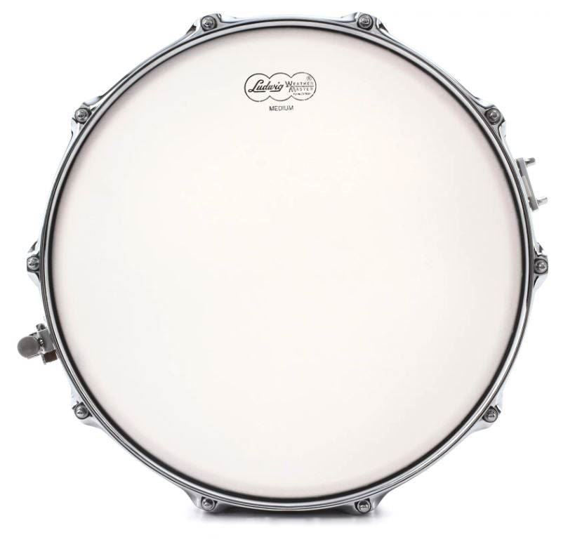 Ludwig L1LC661 Copper Phonic 5x14 Inch Imperial Lugs Snare Drum - Raw Shell