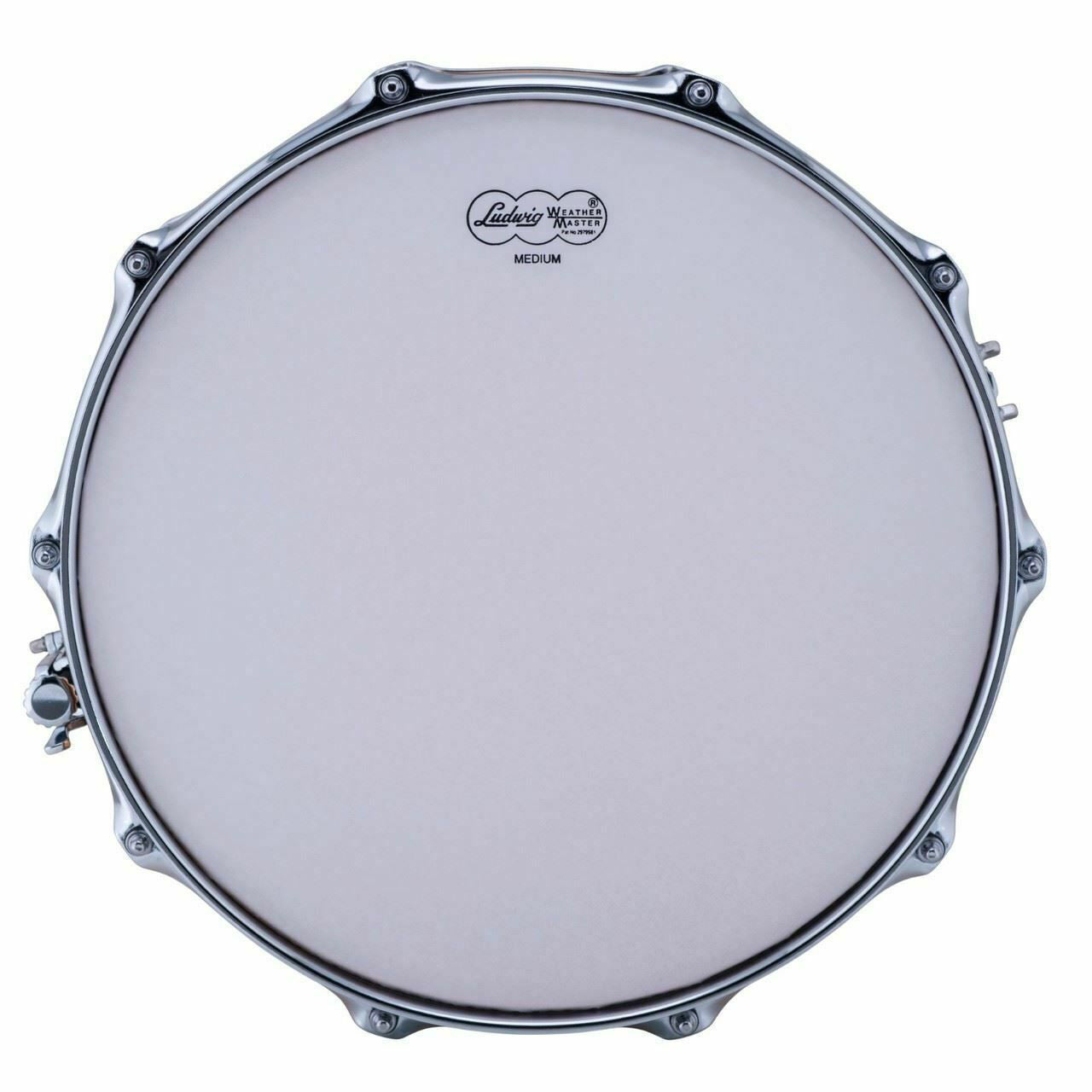 Ludwig Copper Phonic Snare Drum 6.5x14 Hammered Shell