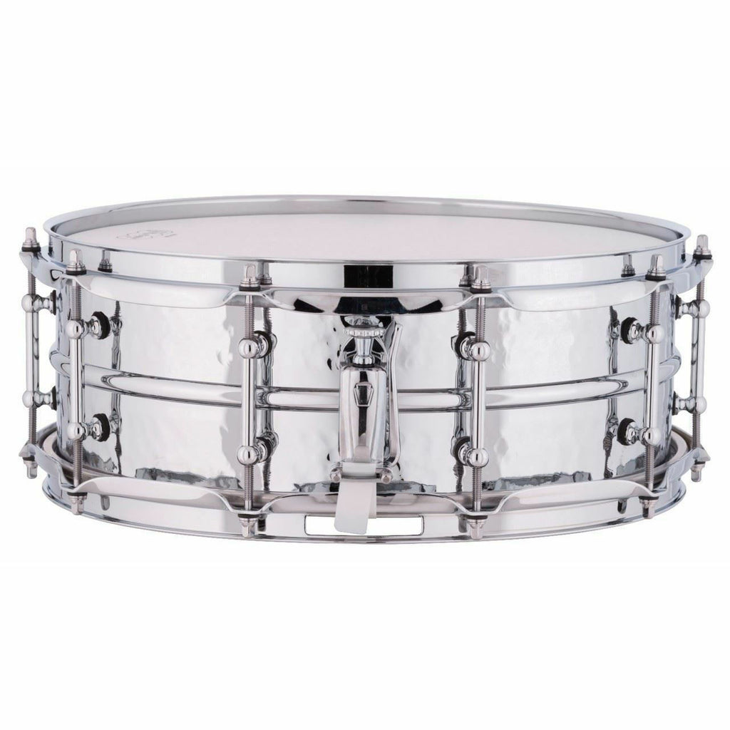 Ludwig Supraphonic Chrome Snare Drum 5x14 Hammered Shell with Tube Lugs