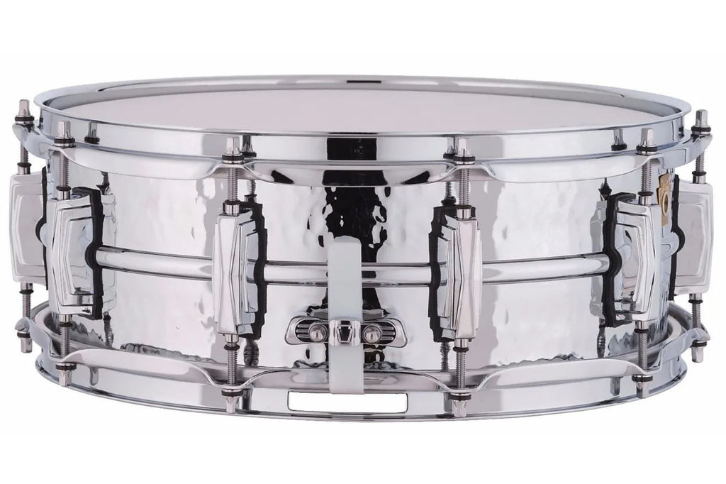 Ludwig Supraphonic Chrome Snare Drum 5x14 Hammered Shell with Imperial Lugs