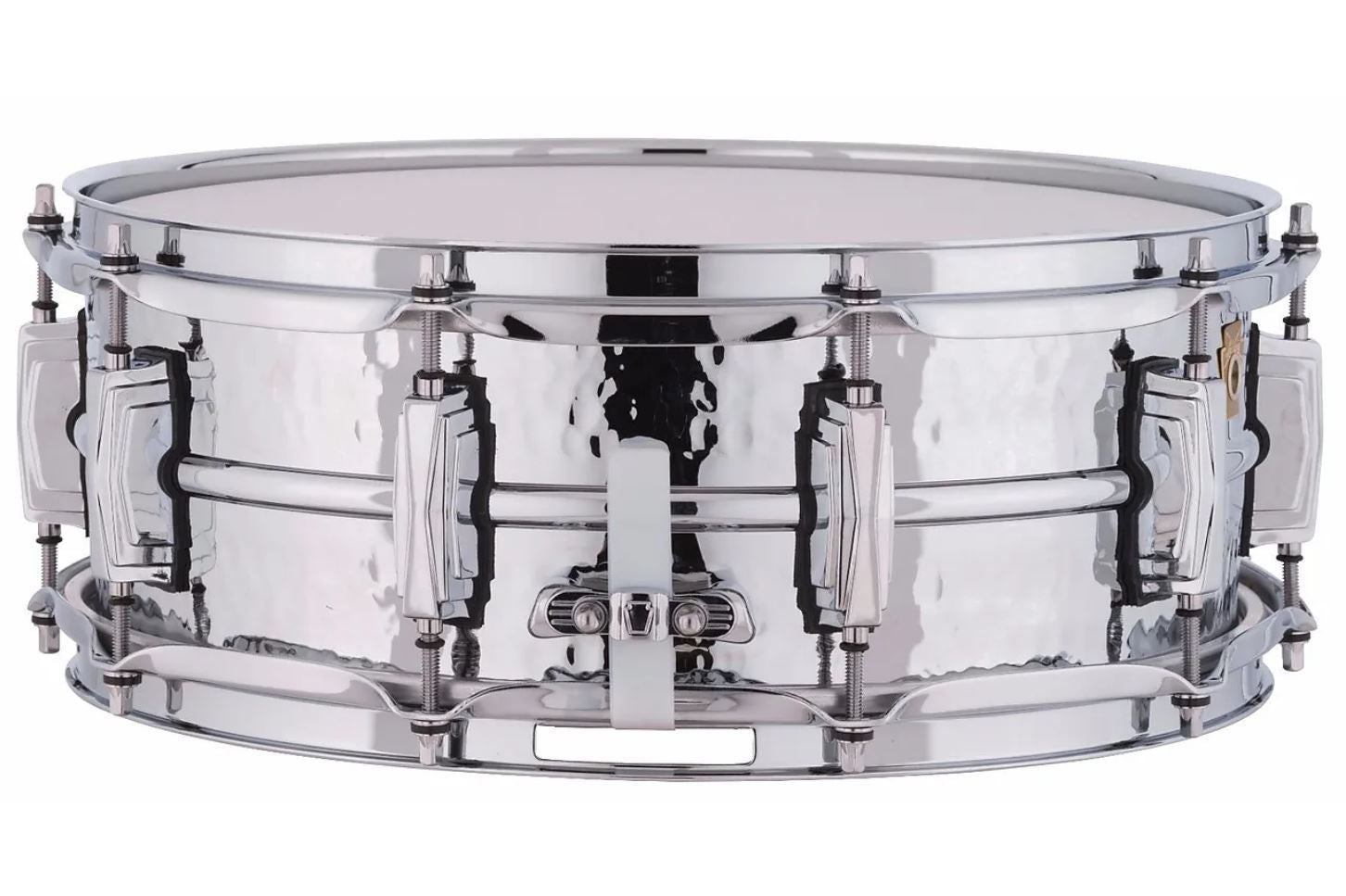 Ludwig Supraphonic Chrome Snare Drum 5x14 Hammered Shell with Imperial Lugs