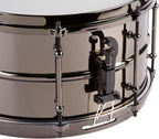 Ludwig 7x13 Black Magic Snare with Black Nickel Die-Cast Hoops & Tube Lug