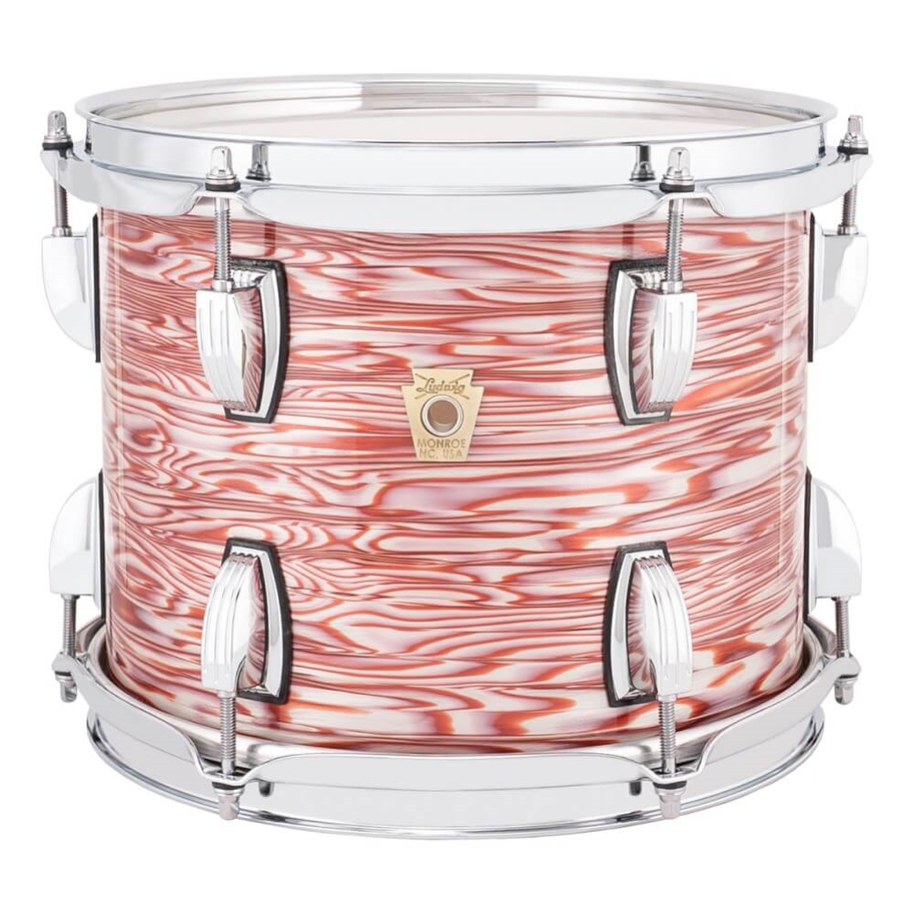 Ludwig Classic Maple Downbeat 20/14/8 3 piece Drum Kit Shell Pack - Vintage Pink Oyster