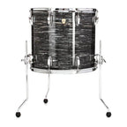 Ludwig Classic Maple 18 x 16in Floor Tom in Vintage Black Oyster