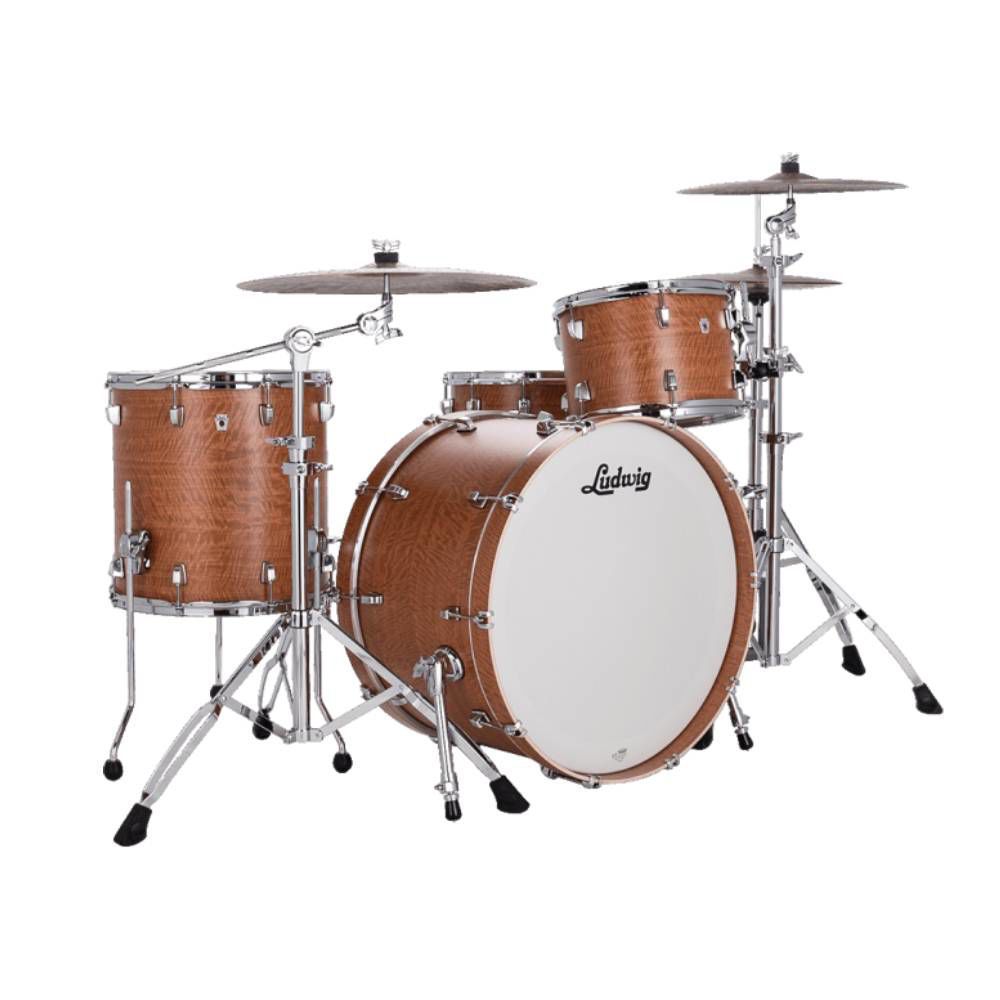 Ludwig Neusonic Pro Beat Drum Kit 3-pc Outfit 24in - Satinwood