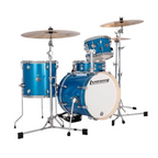 Ludwig Breakbeats 16/10/13+14S 4Pce Drum Kit Shell Pack with Bags - Blue Sparkle