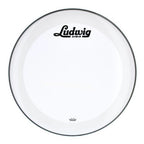 Ludwig 22 Inch Script Logo Head P3 Smooth White Drumhead