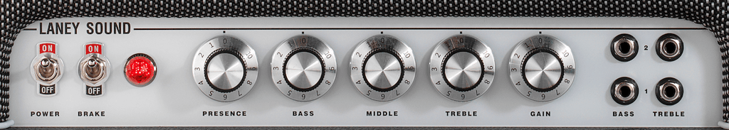 Laney Black Country Customs Studio Supergroup Guitar Head