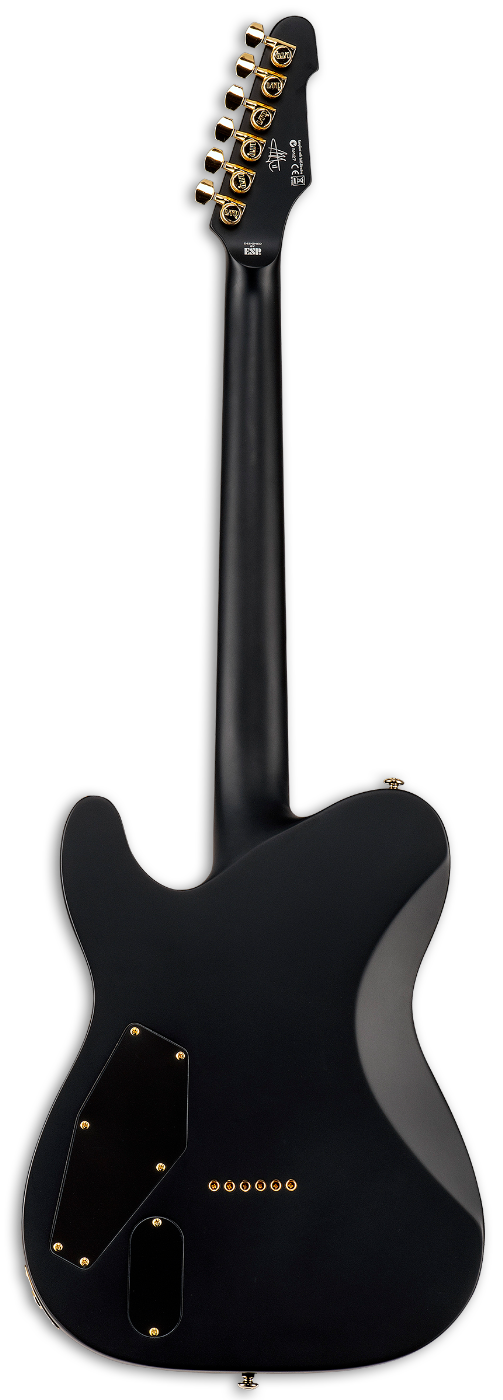 LTD Alan Ashby Signature Electric Guitar Black Satin with EMG 81