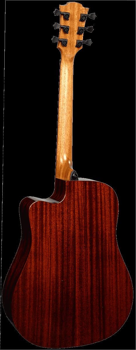 Lag Tramontane T118DCE Dreadnought Cutaway Acoustic-Electric Guitar - Solid Cedar Top