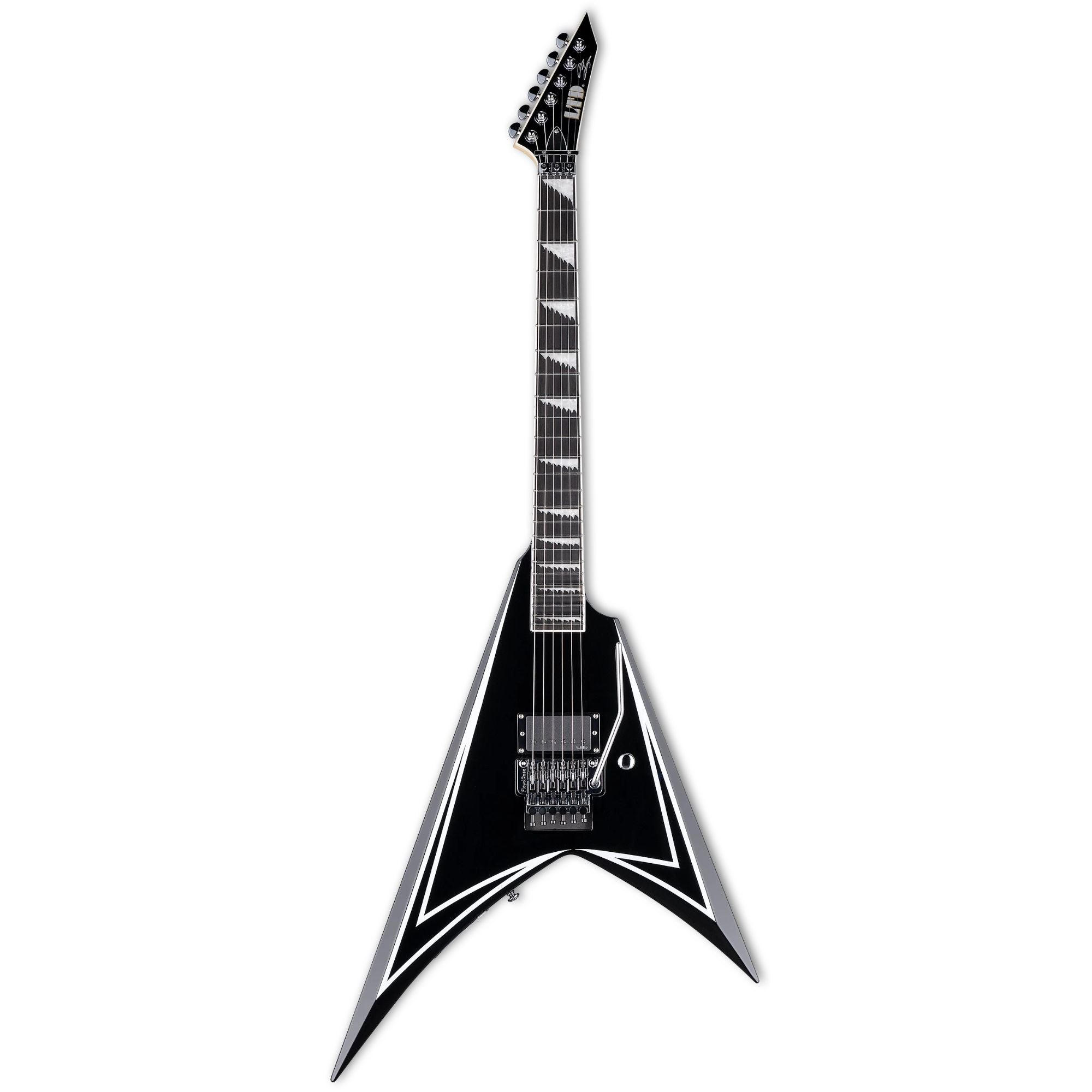 ESP LTD Alexi Sawtooth  SE 20th Anniversary - Black White