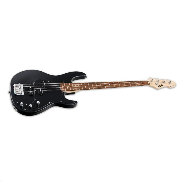 LTD AP-204 4-String Bass Guitar Black Satin
