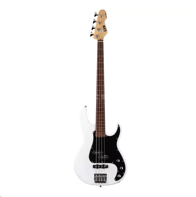 LTD AP 204 4-String Bass Guitar Snow White Satin