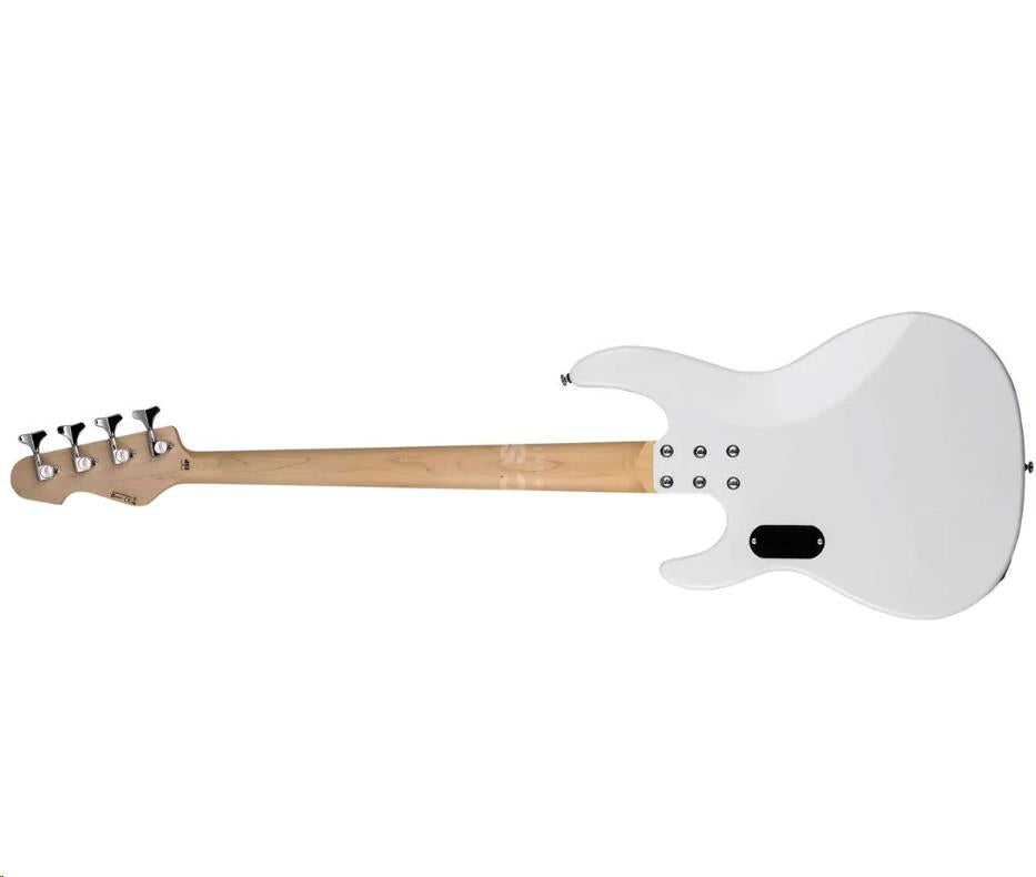 LTD AP 204 4-String Bass Guitar Snow White Satin