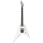 ESP LTD Arrow 1000 electric guitar in pearl white with sleek body and modern design, featuring high-performance pickups and hardware.