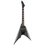ESP LTD Arrow 400 electric guitar in Charcoal Metallic with sleek body, six strings, and modern hardware.