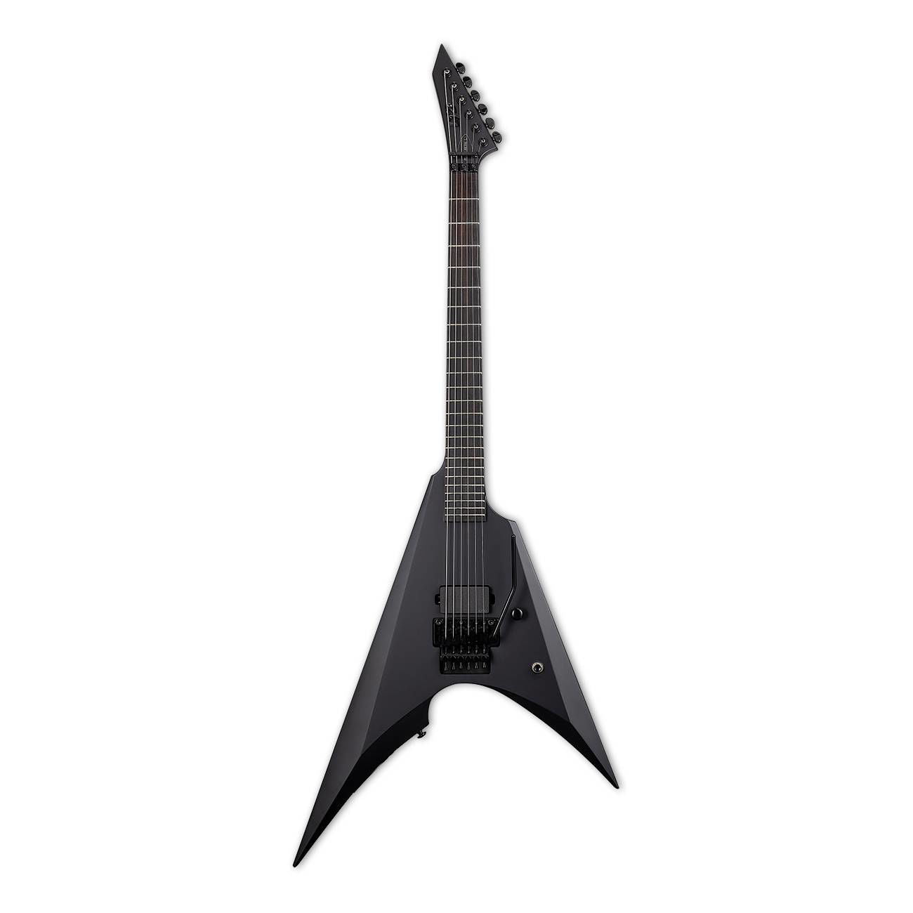 LTD Arrow Black Metal Electric Guitar in Black Satin