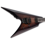 LTD Arrow 1000 Electric Guitar in Dark Brown Sunburst Satin