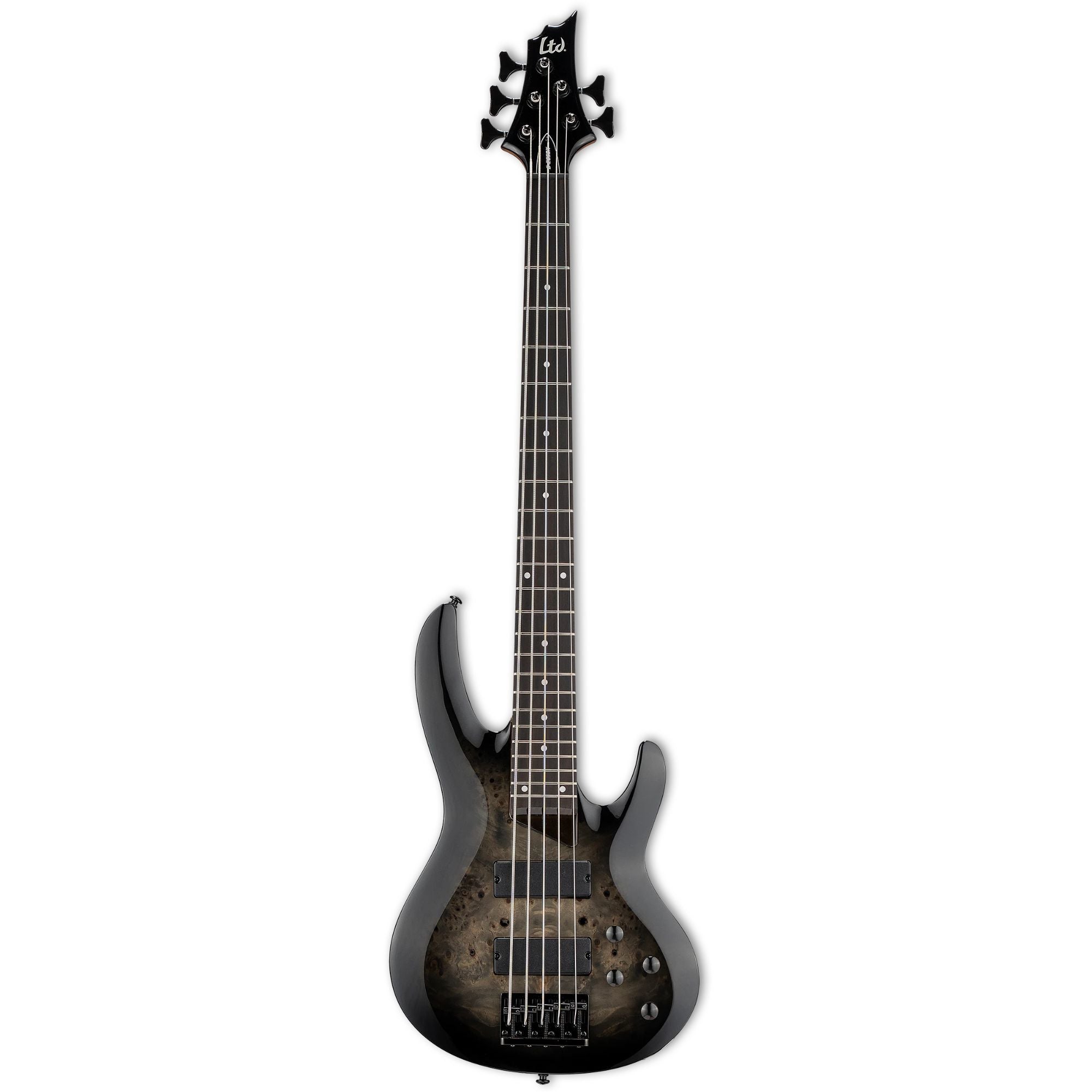 ESP LTD B 205 DX Bass Guitar - Black Burst