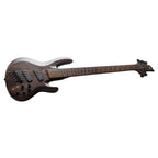 LTD B-1005 Multiscale 5-String Bass Guitar Ziricote Natural Satin