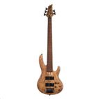 LTD LB-205 5-String Fretless Bass Guitar Natural Satin