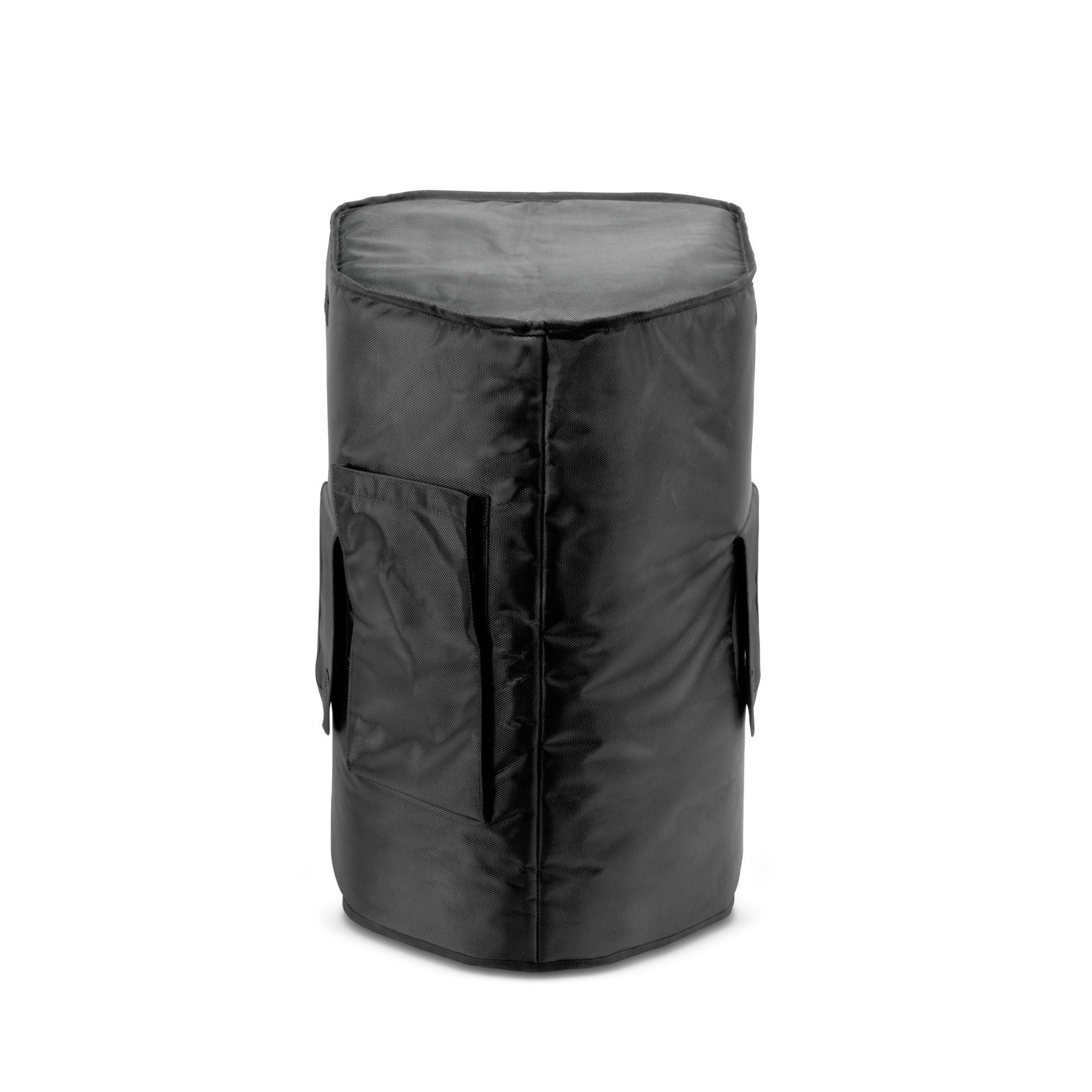 LD Systems padded cover designed for ICOA12 PA speaker, providing protection and easy transport for audio equipment.
