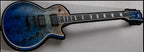 LTD EC-1000 Eclipse Electric Guitar in Blue Natural Fade