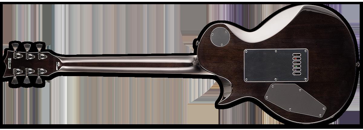 LTD EC-1000 Evertune Eclipse Electric Guitar in See Thru Black