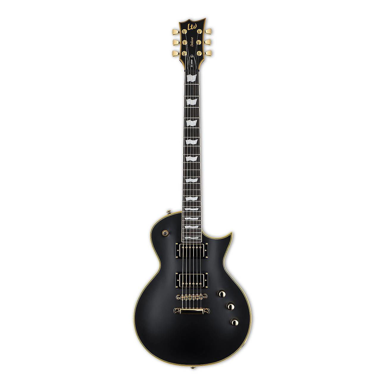 LTD EC-1000 Electric Guitar in Vintage Black with Seymour Duncan Pickups &