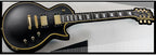 LTD EC-1000 Electric Guitar in Vintage Black with Seymour Duncan Pickups &