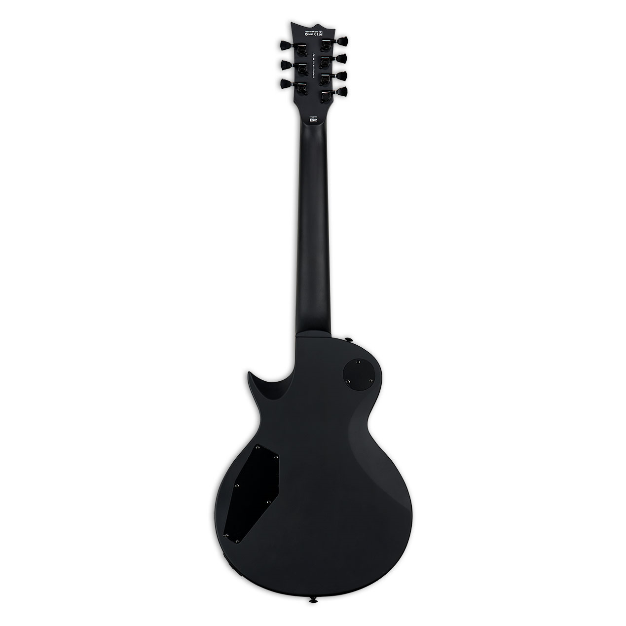 LTD EC-257 Eclipse 7 String Electric Guitar Black Satin