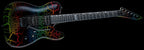 LTD Eclipse 87 Series Limited Edition NT Electric Guitar - Rainbow Crackle