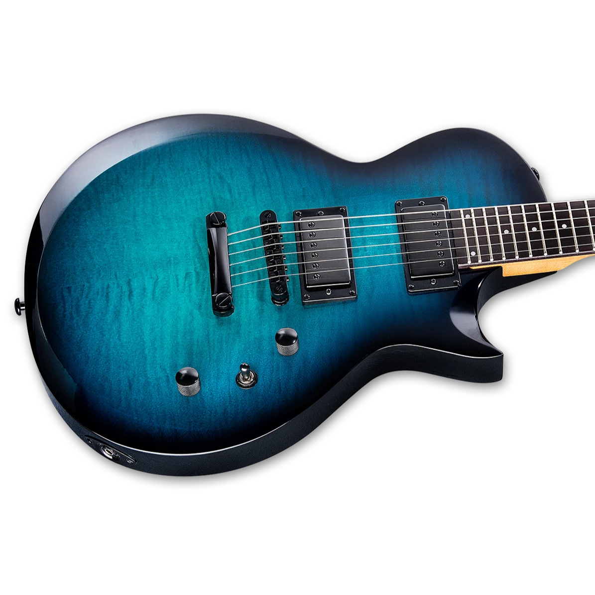 LTD LEC-200DXBLB Electric Guitar Blue Burst