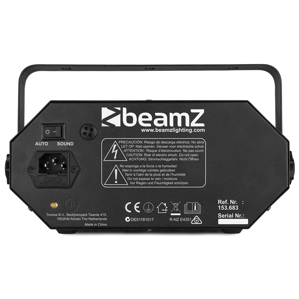 Beamz LEDWAVE 1x4 Water 4 x UV W 6x3W LED IRC