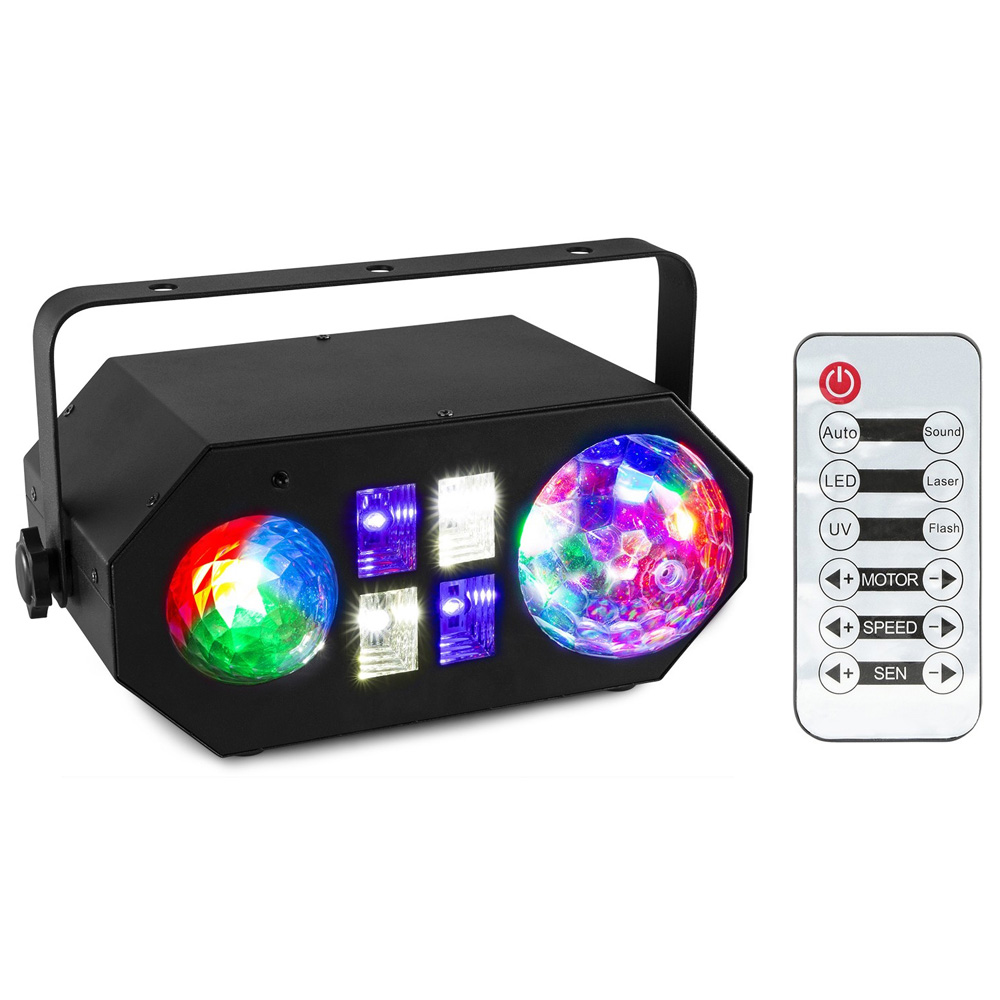 Beamz LEDWAVE 1x4 Water 4 x UV W 6x3W LED IRC