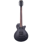 SX EE3S Les Paul Style Electric Guitar - Satin Black