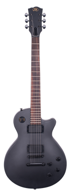 SX EE3S Les Paul Style Electric Guitar - Satin Black
