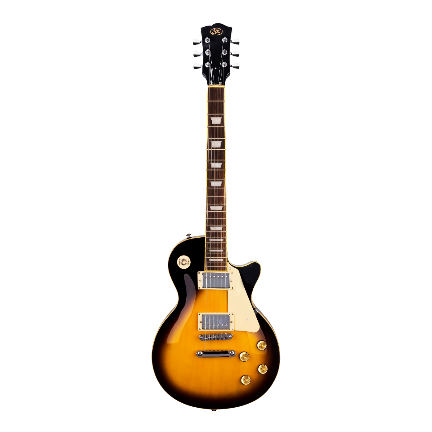 SX LEE3VS Les Paul Style Electric Guitar in Vintage Sunburst