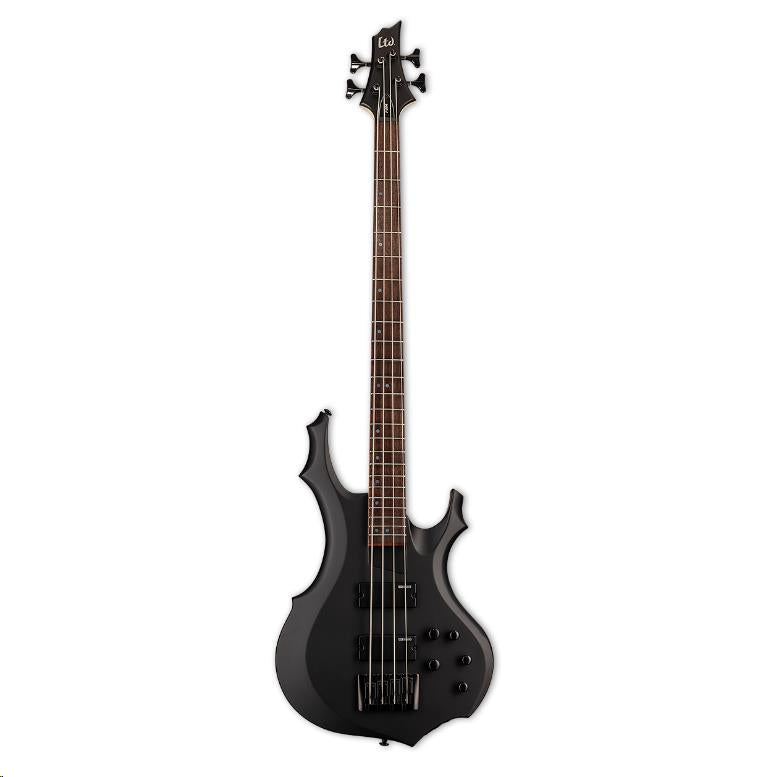 LTD F-204 F-Series Bass Guitar Black Satin