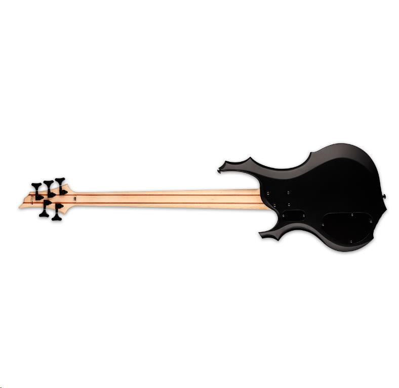 LTD F-205 F-Series 5-String Bass Guitar Black Satin