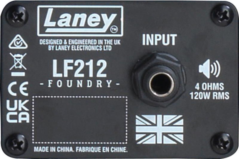 Laney Lionheart Foundry Series 2x12 Guitar Speaker Cabinet (120w)