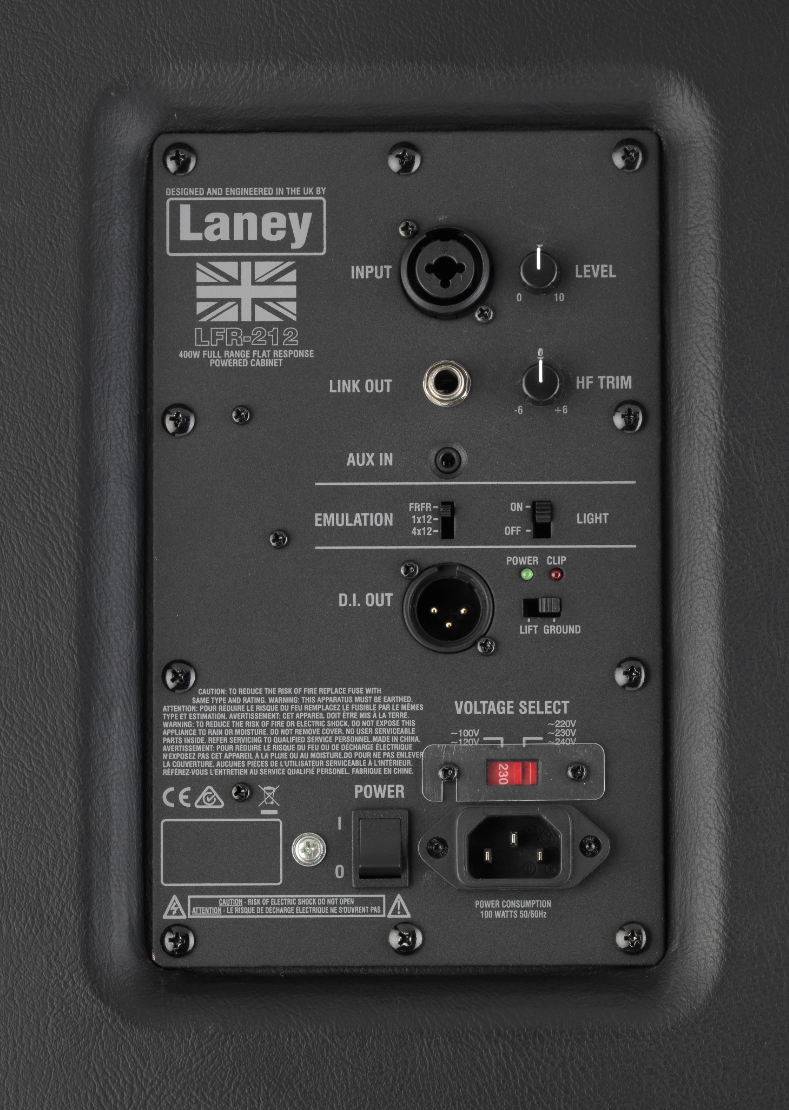 Laney Powered Guitar Cab 2x12 800W