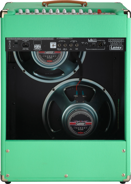 Laney LTD ED Lionheart Foundry Combo Amp Vert 2x12 (60w) w/FX & IR - SFG