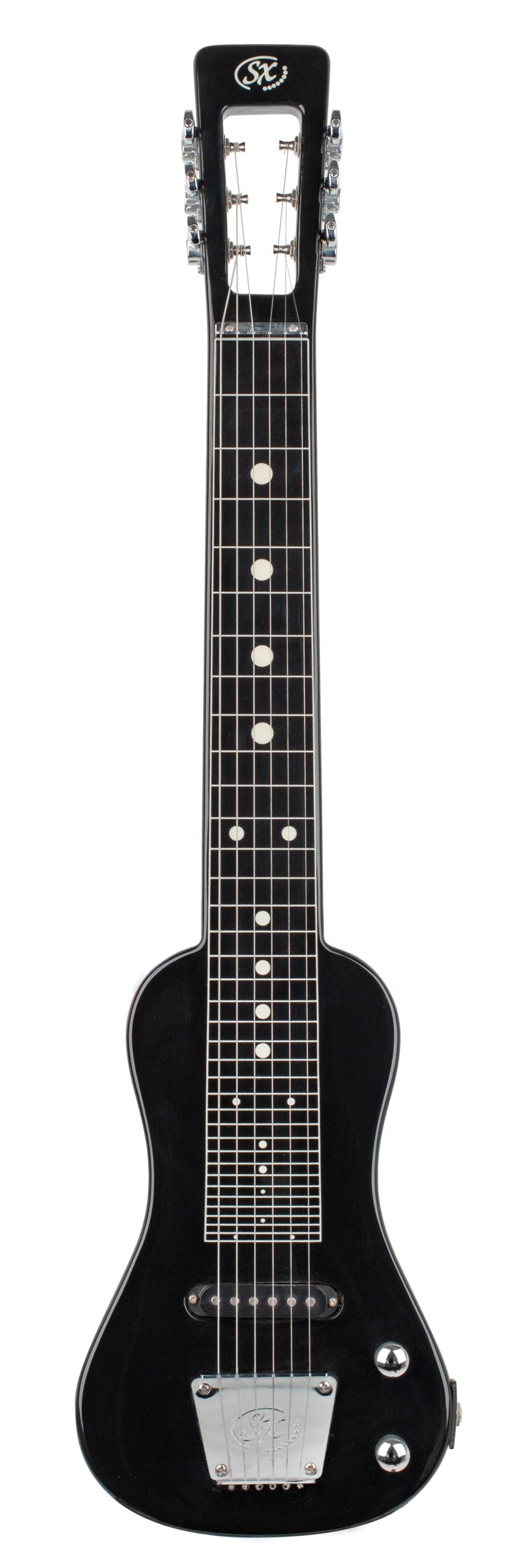 SX Essex LG3 Lap Steel Guitar in Black with Bag