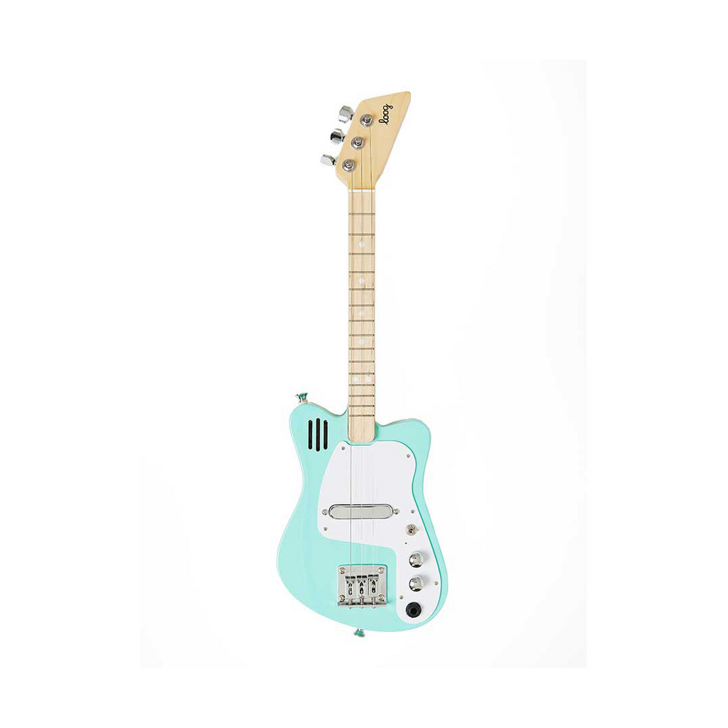 Loog Mini Children's Electric Guitar in Green