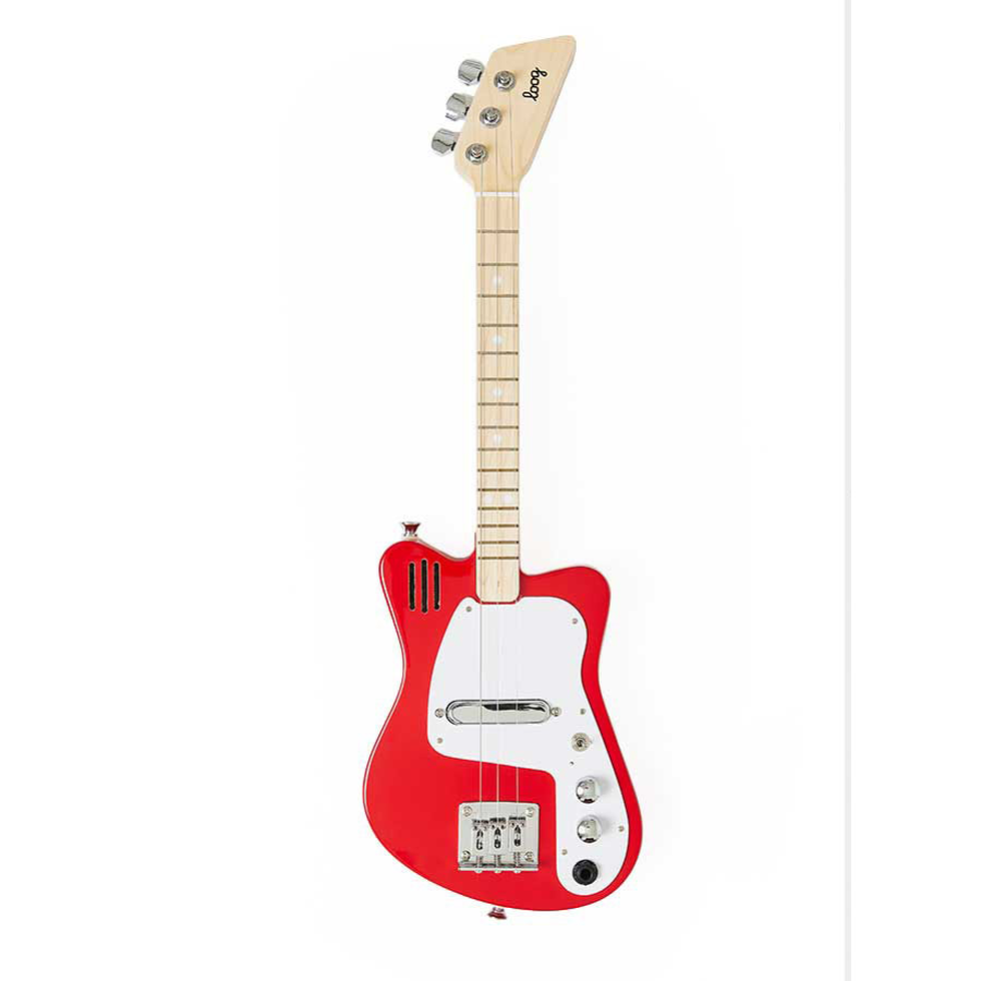 Loog Mini Children's Electric Guitar in Red