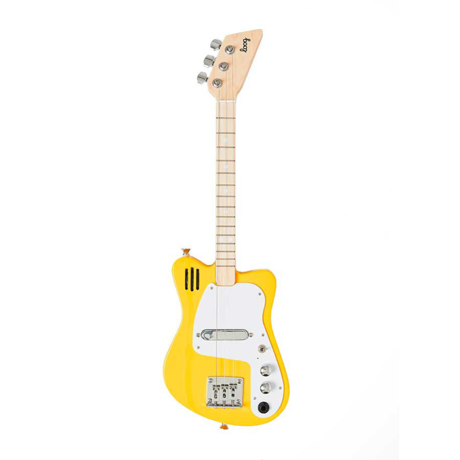 Loog Mini Children's Electric Guitar in Yellow