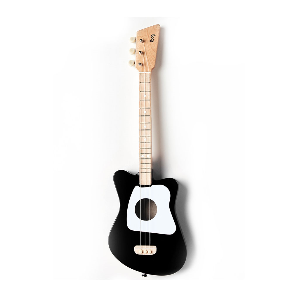 Loog Mini Children's Acoustic Guitar in Black