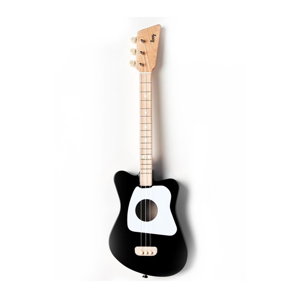 Loog Mini Children's Acoustic Guitar in Black